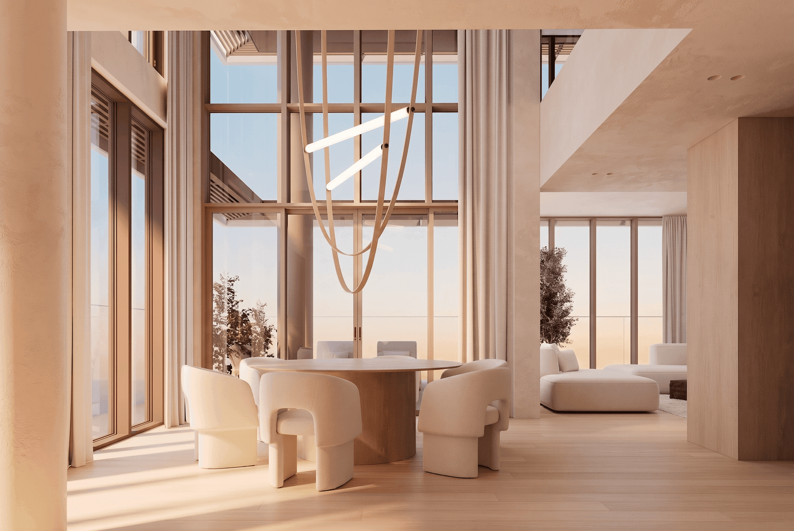 Penthouse interjöör