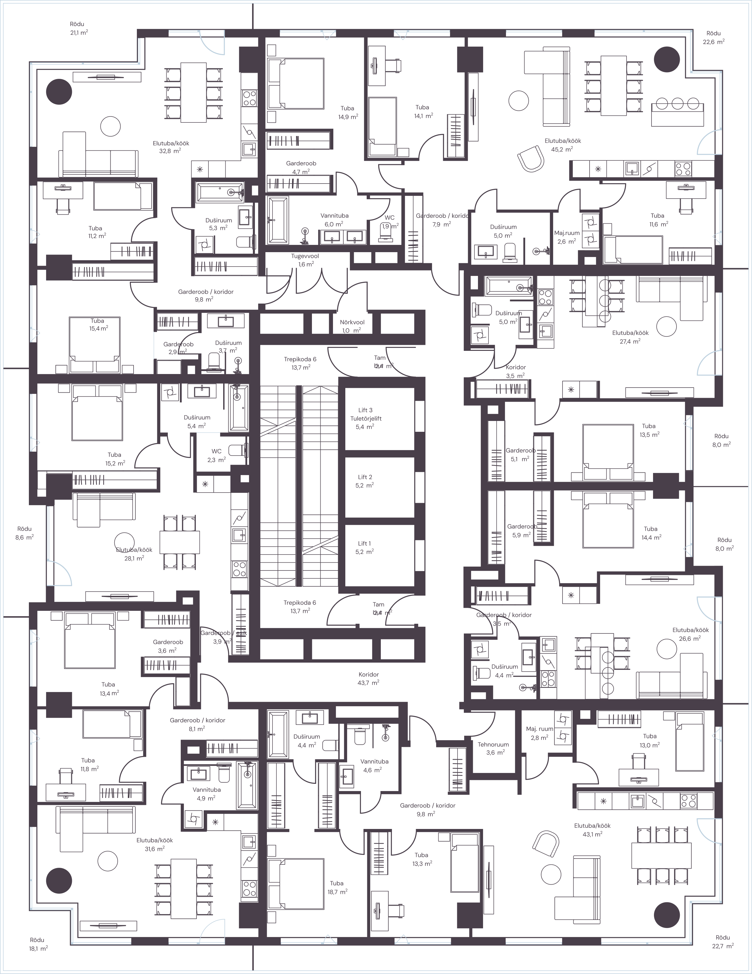 Floor plan for floor: 09